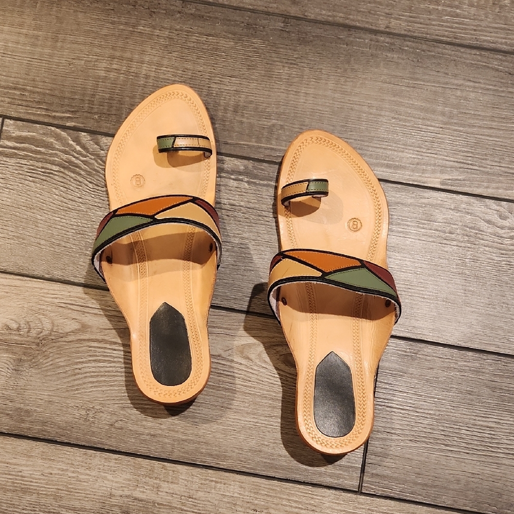 kolhapuri leather sandals